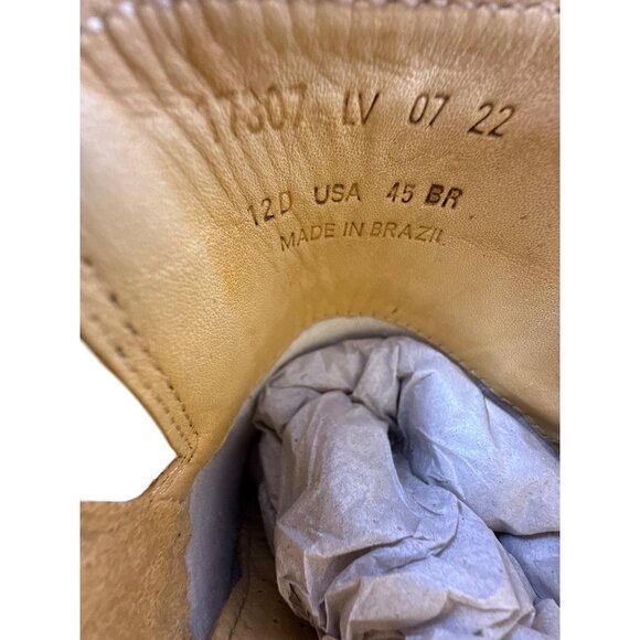 Sandro Moscoloni Men's Berwyn Venetian Leather Black Slip On Loafers Size 12 D - Picture 9 of 10